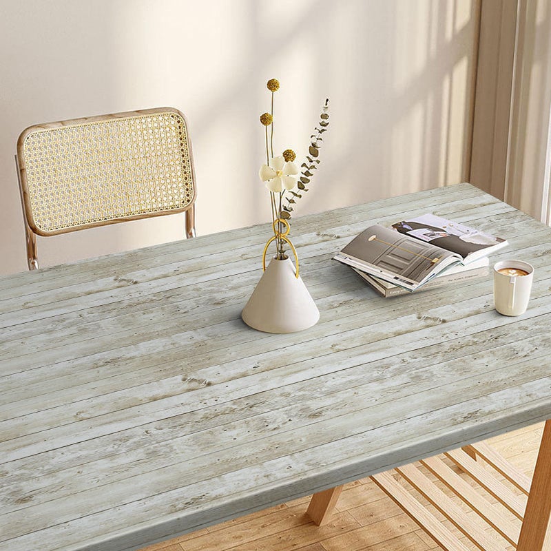 Abyssaly Contact Paper Wood Peel and Stick Wallpaper 17.71" X 118" Self-Adhesive Removable Wallpaper Decorative Wall Covering Vintage Wood Panel Interior Film - Image 5